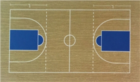 室内篮球运动地板